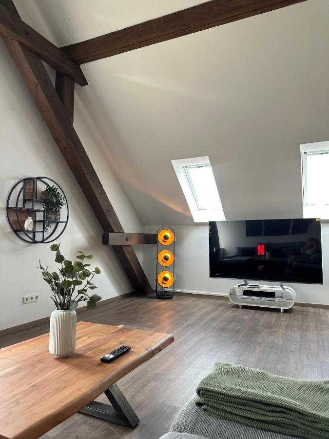 Dachterrassenwohnung Katharinenschule 艾森纳赫 外观 照片