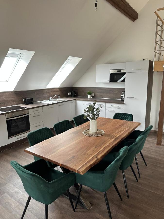 Dachterrassenwohnung Katharinenschule 艾森纳赫 外观 照片