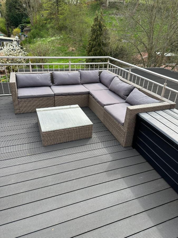 Dachterrassenwohnung Katharinenschule 艾森纳赫 外观 照片